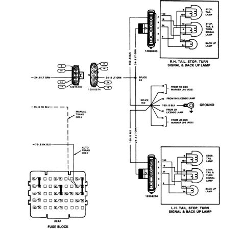 02 gmc sierra tailight junction box metal plate|GMC tail light pinout diagram.